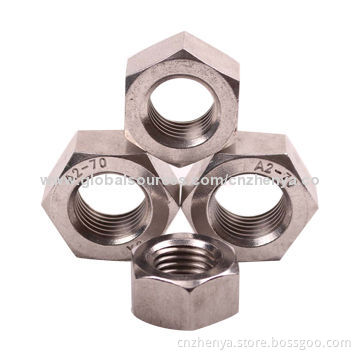Hex Nuts with Stainless Steel and Carbon Steel